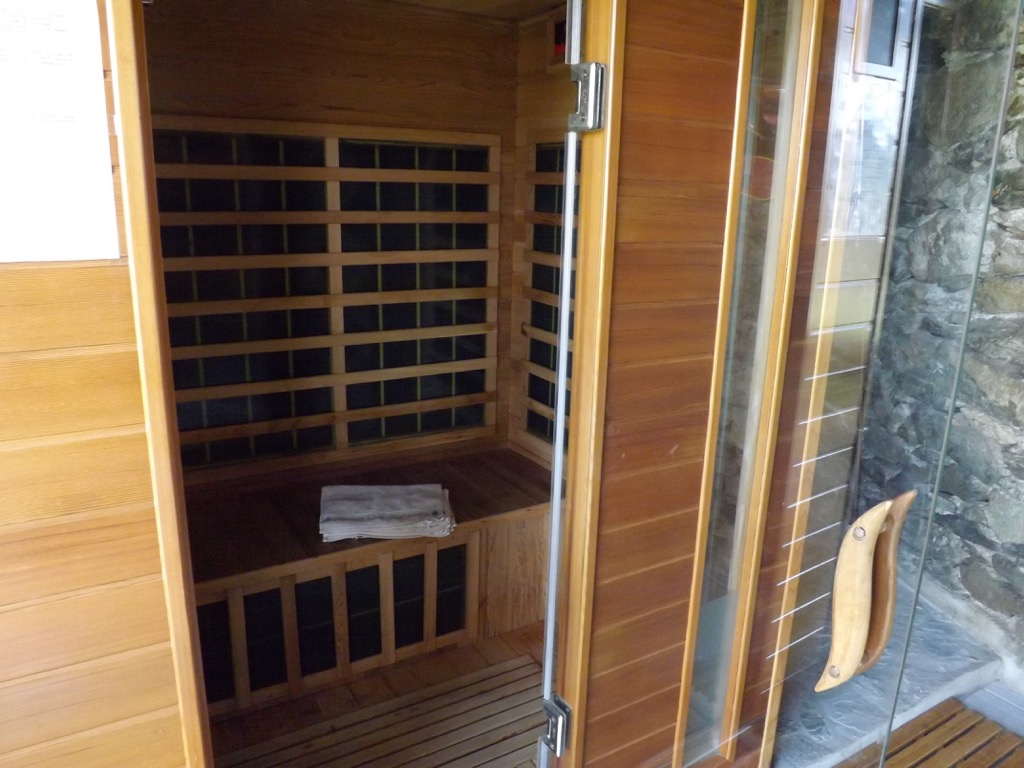 Espace sauna aux infrarouges